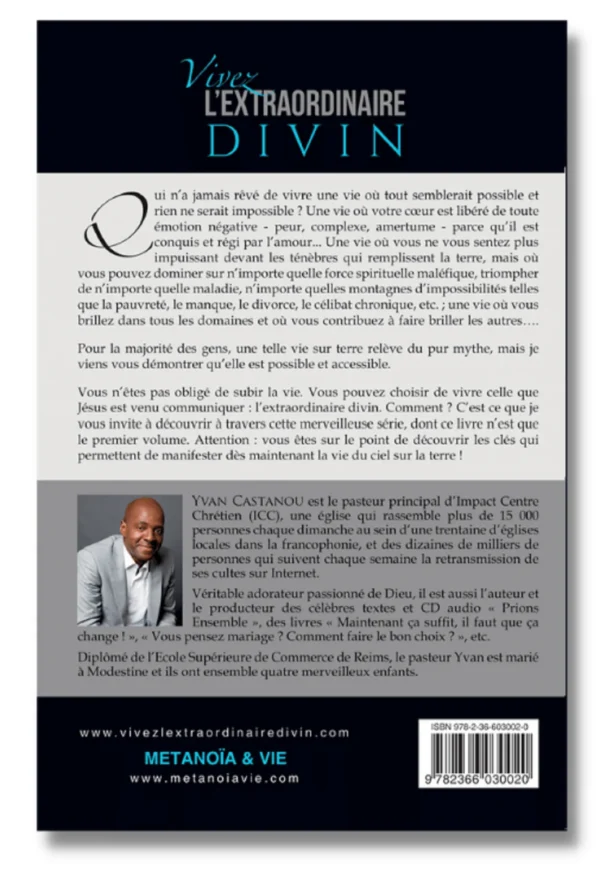 Vivez l'extraordinaire divin Volume 1 - Collection Possédez votre héritage