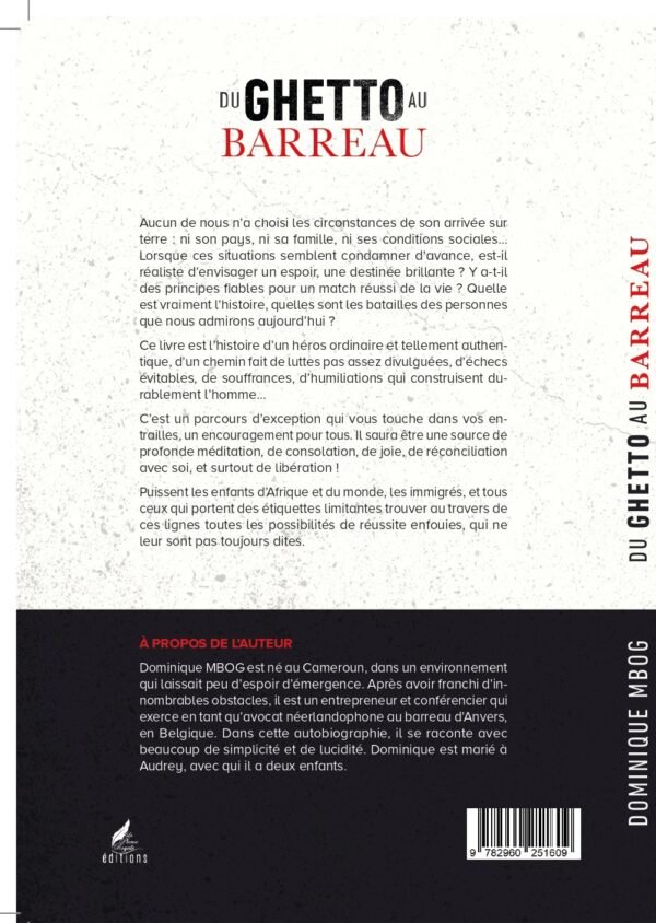 DU GHETTO AU BARREAU