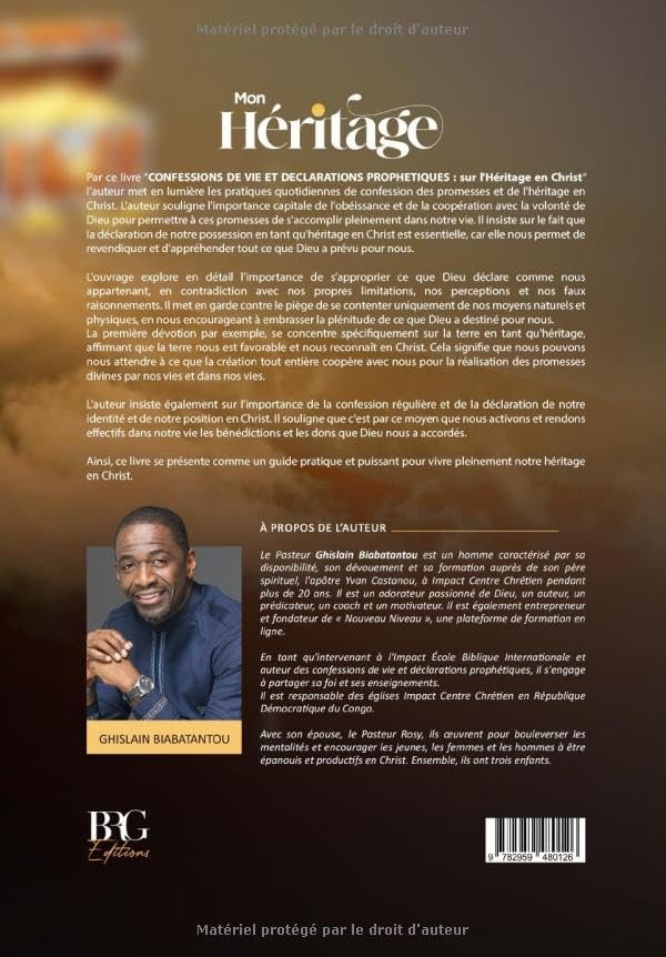 HERITAGE: Confessions de Vie et Déclarations Prophétiques